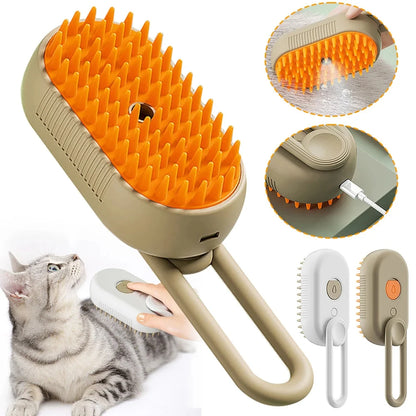 Brosse Vapeur 3-en-1 pour Chiens et Chats — Pawlyva