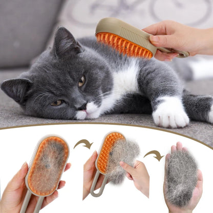 Brosse Vapeur 3-en-1 pour Chiens et Chats — Pawlyva